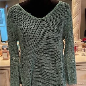 Long sleeve See through sweater